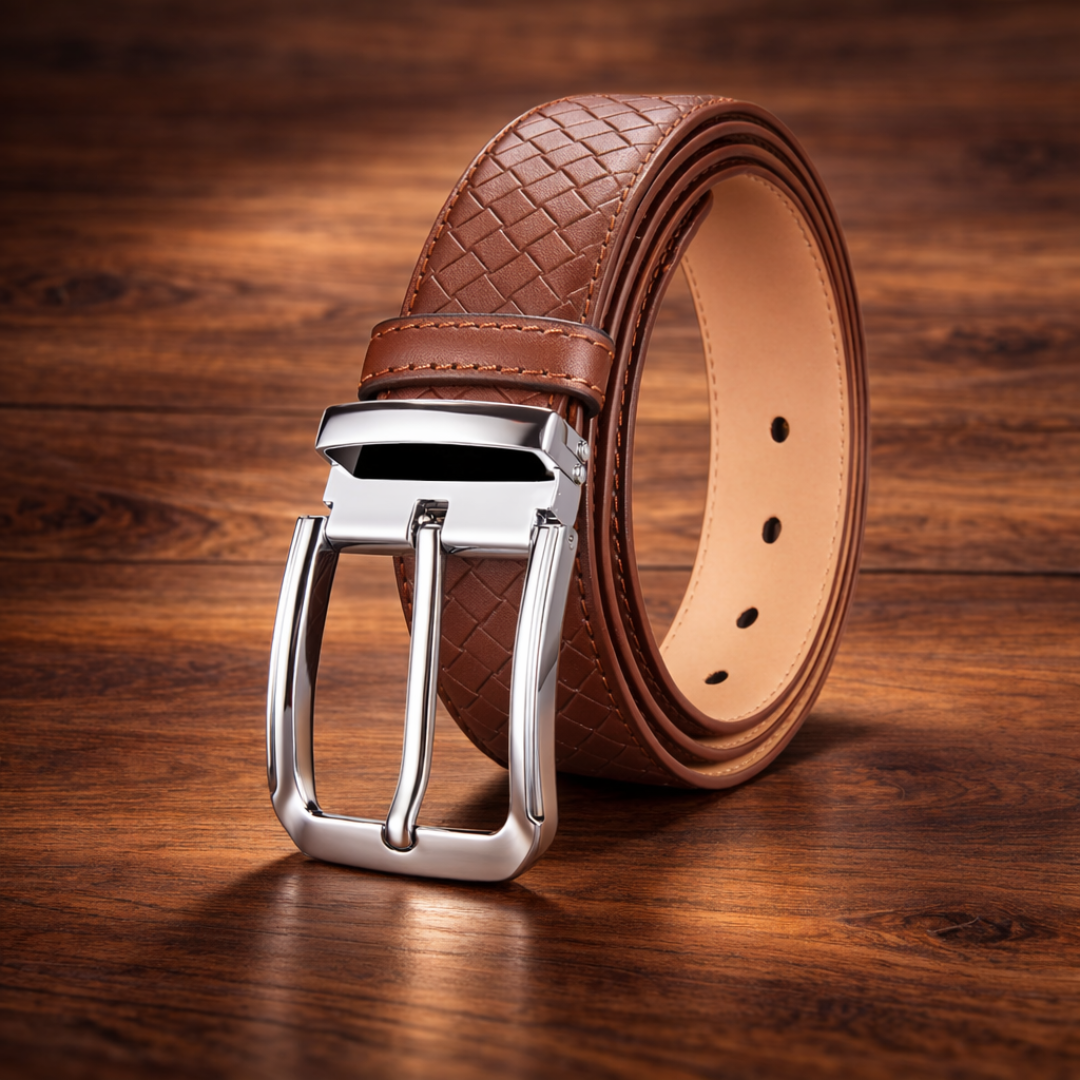 Woven Leather Belt