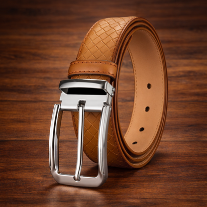 Woven Leather Belt