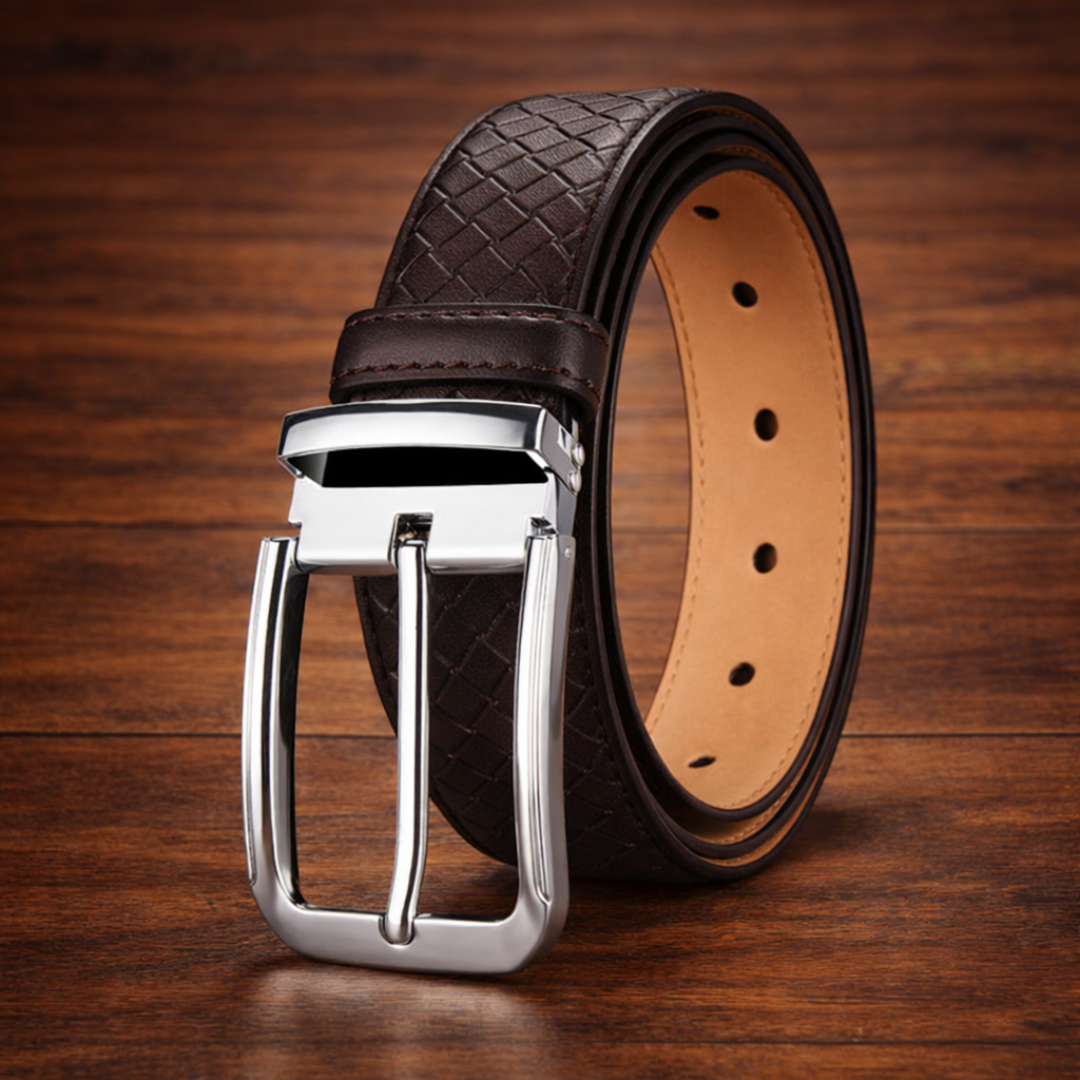 Woven Leather Belt