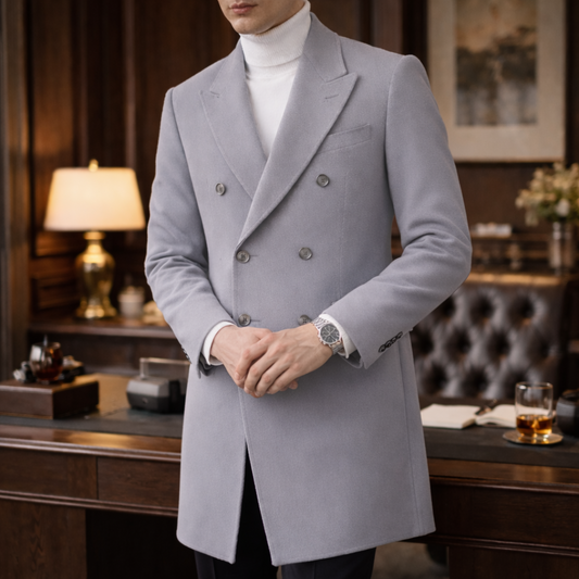 Double-Breasted Overcoat