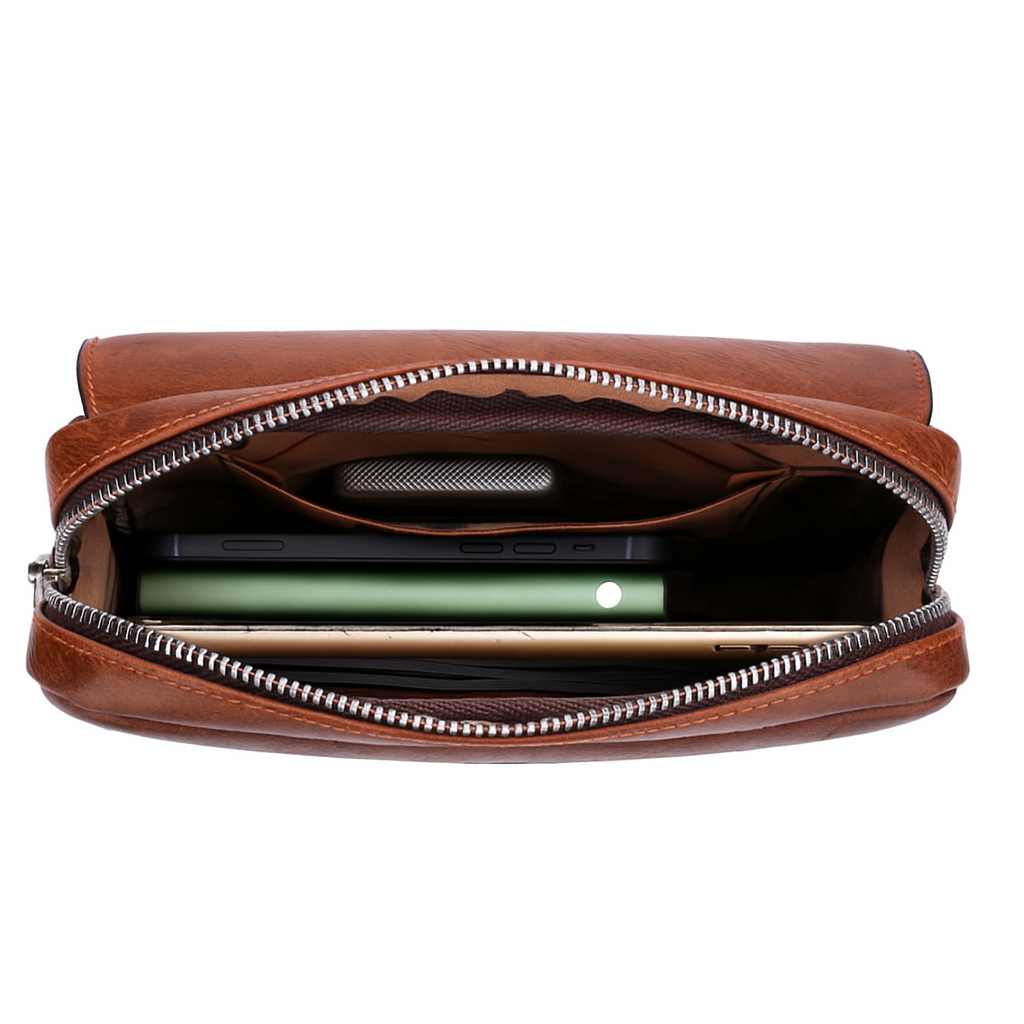 BUSINESS LEATHER MEN HANDBAG