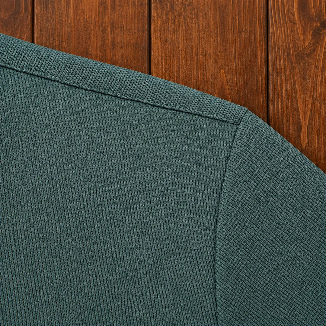 Classic Button Placket Polo Shirt