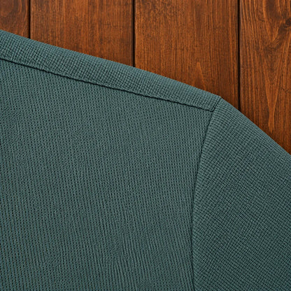 Classic Button Placket Polo Shirt