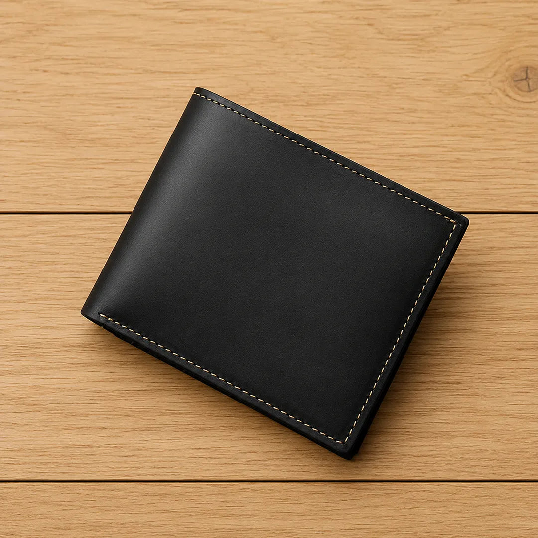Classic Compact Leather Wallet