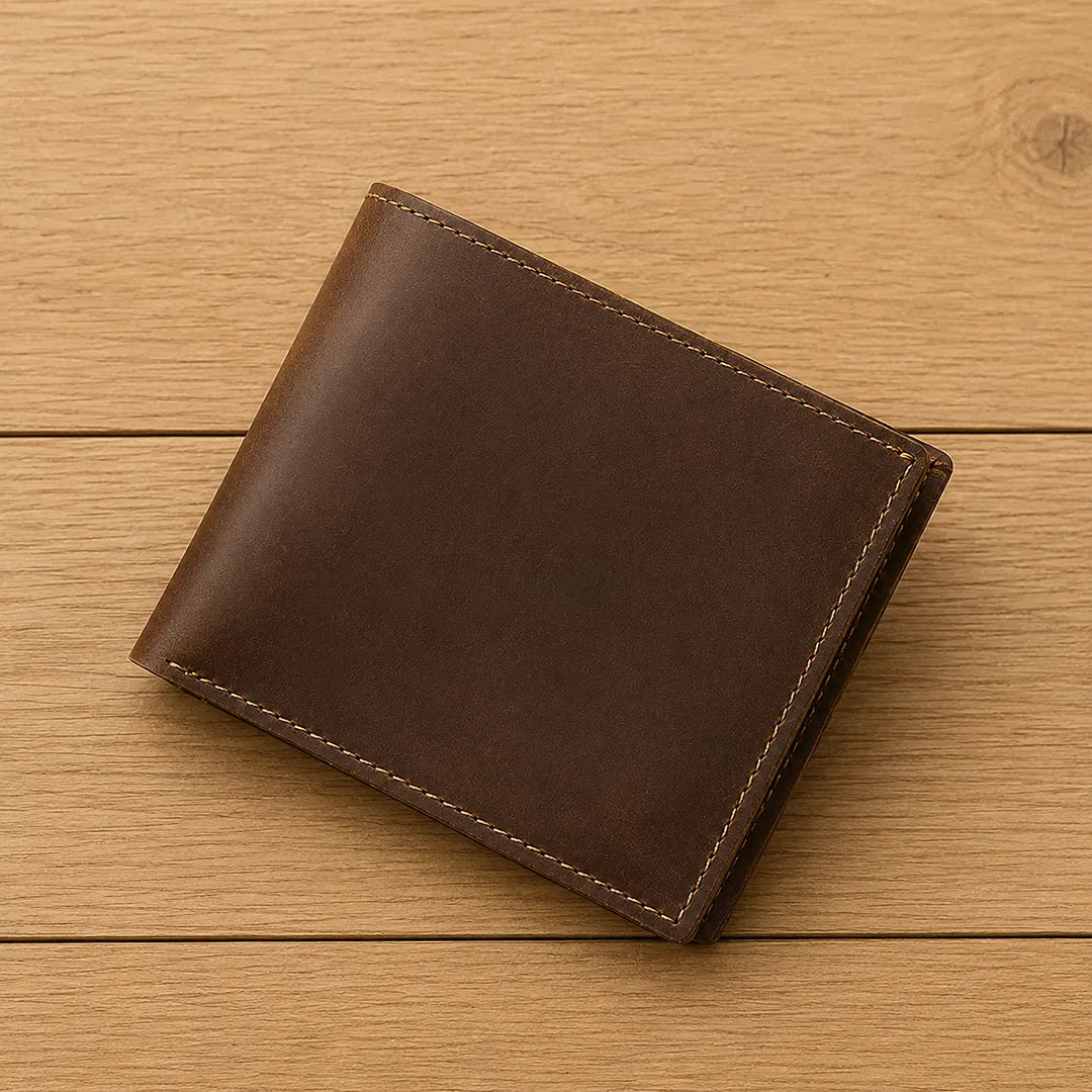 Classic Compact Leather Wallet
