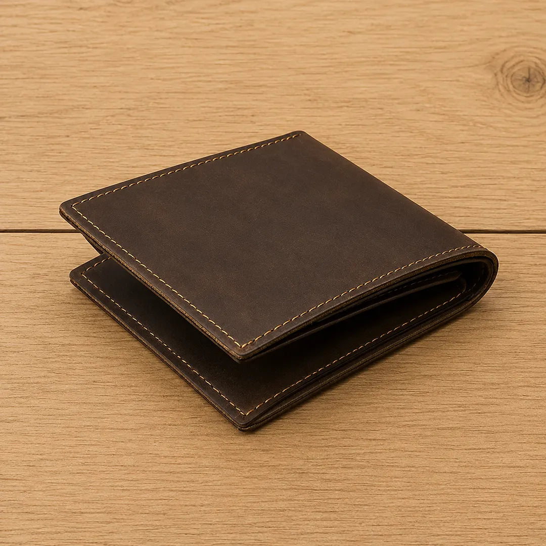 Classic Compact Leather Wallet