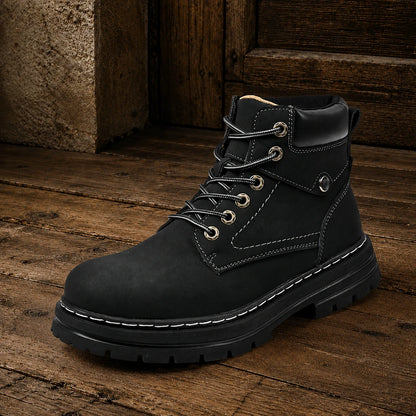 Classic High-Top Casual Boots