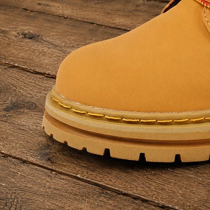 Classic High-Top Casual Boots