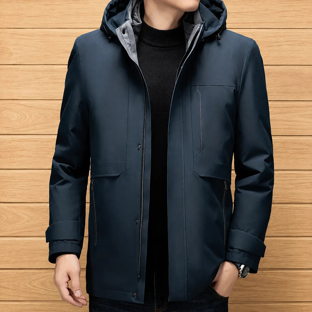 Classic Hooded Utility Coat