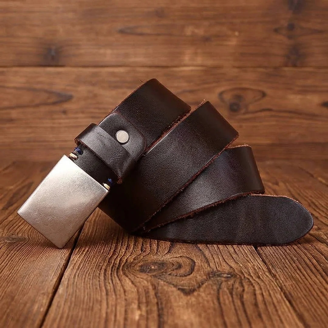 Classic Metal Buckle Belt