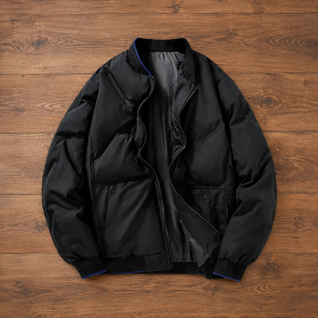 Classic Padded Bomber Jacket