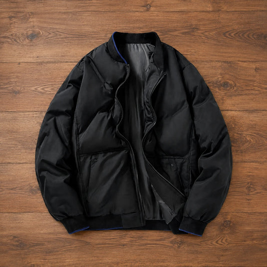 Classic Padded Bomber Jacket