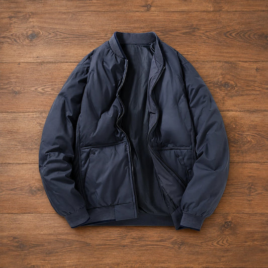 Classic Padded Bomber Jacket