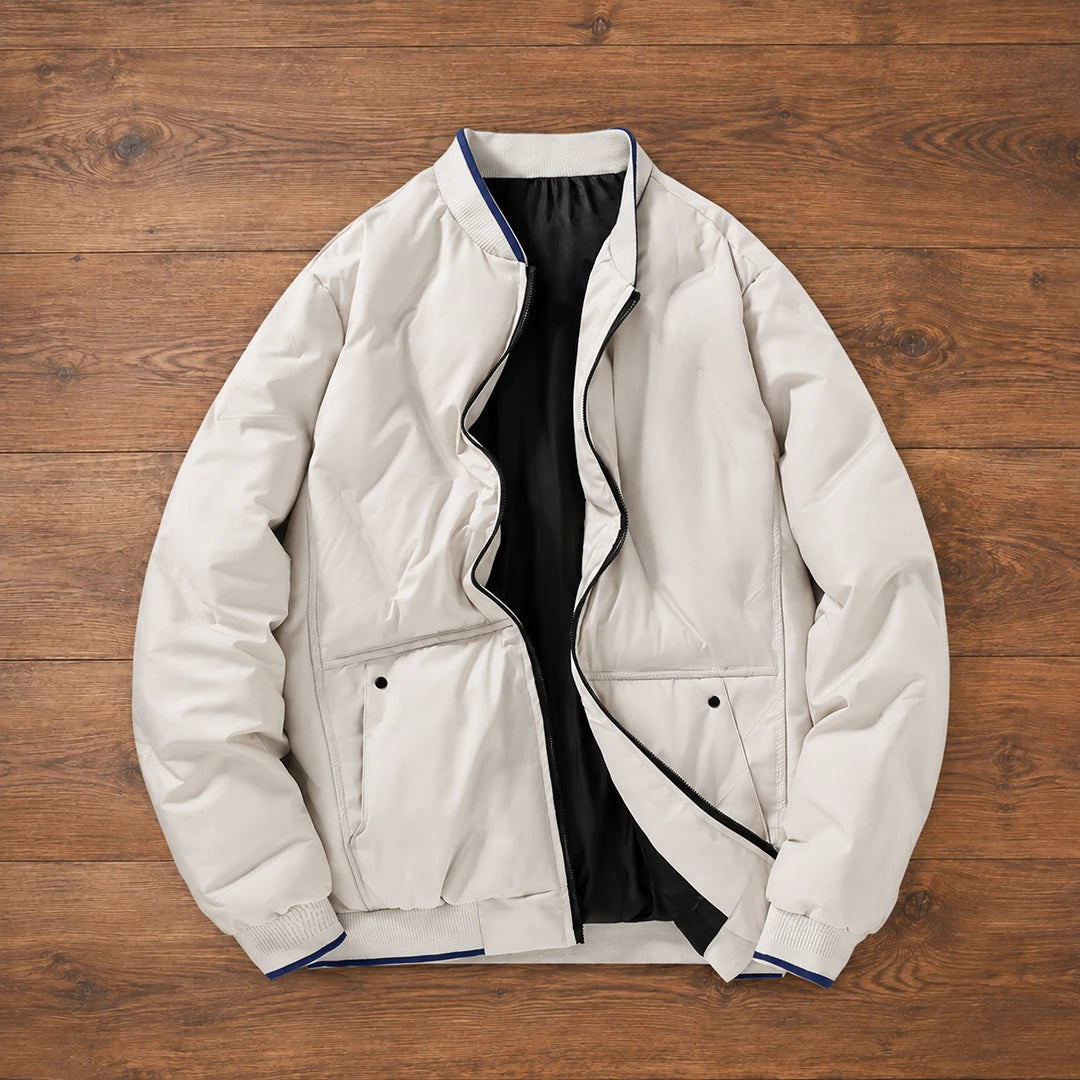 Classic Padded Bomber Jacket