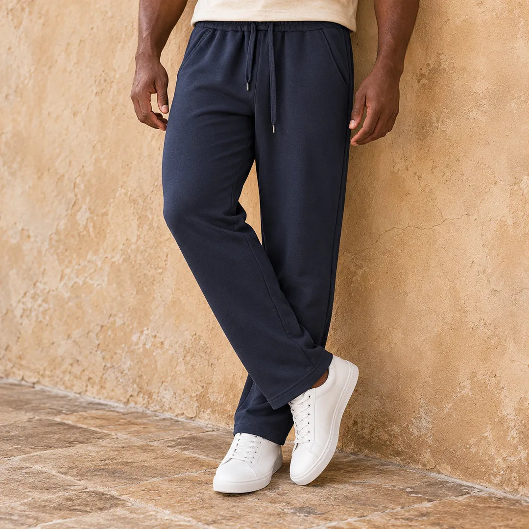 Classic Straight-Leg Sweatpants