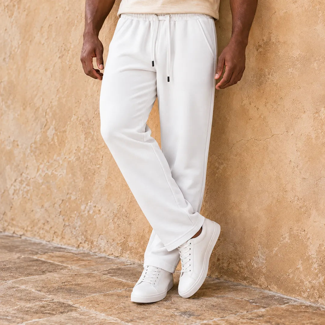 Classic Straight-Leg Sweatpants