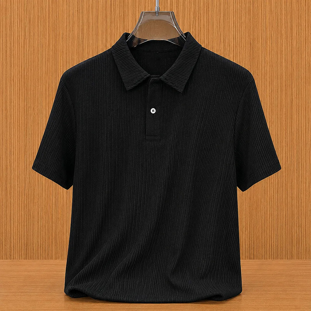 Classic Textured Polo Shirt