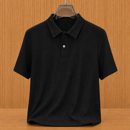 Classic Textured Polo Shirt