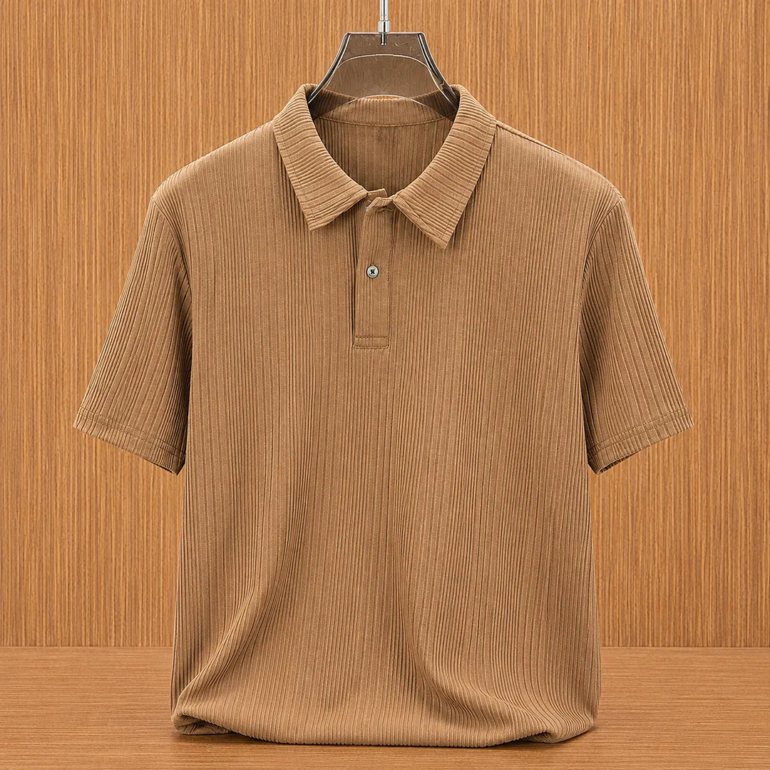Classic Textured Polo Shirt