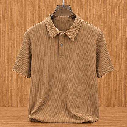 Classic Textured Polo Shirt