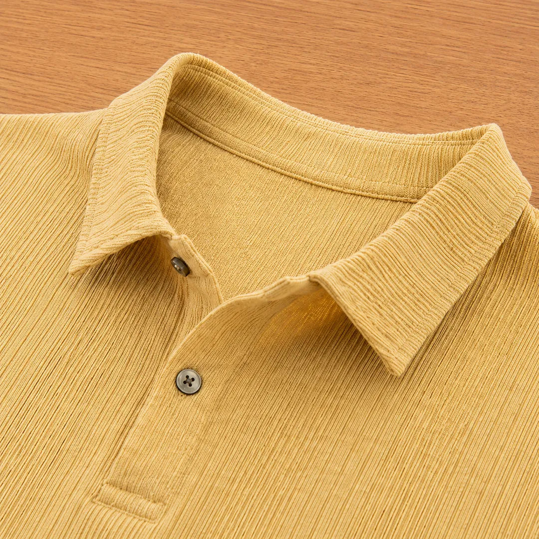 Classic Textured Polo Shirt