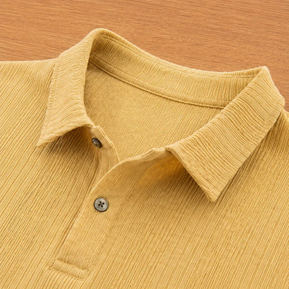 Classic Textured Polo Shirt