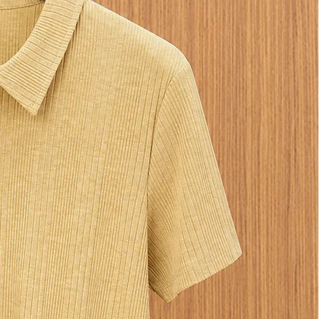 Classic Textured Polo Shirt