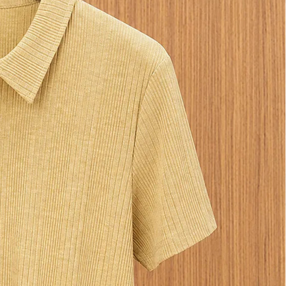 Classic Textured Polo Shirt