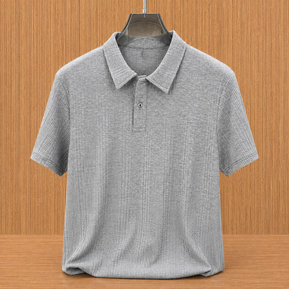 Classic Textured Polo Shirt