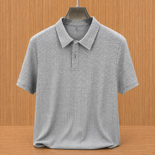Classic Textured Polo Shirt