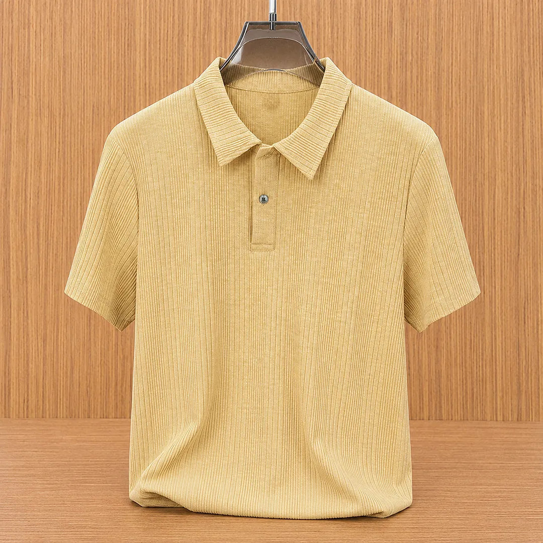 Classic Textured Polo Shirt