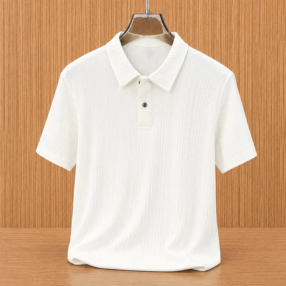 Classic Textured Polo Shirt