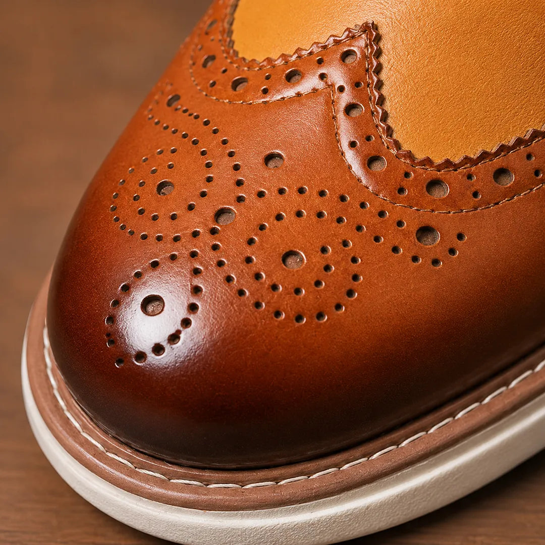 Classic Wingtip Shoes