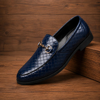 Classic Woven Horsebit Loafers