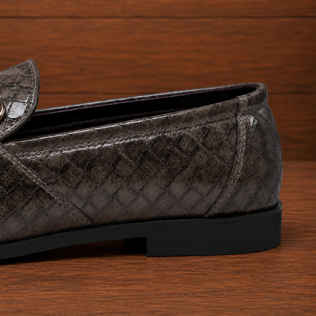 Classic Woven Horsebit Loafers