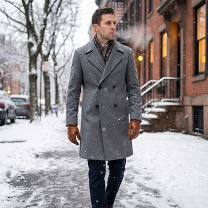 Luxury Wool Business Coat