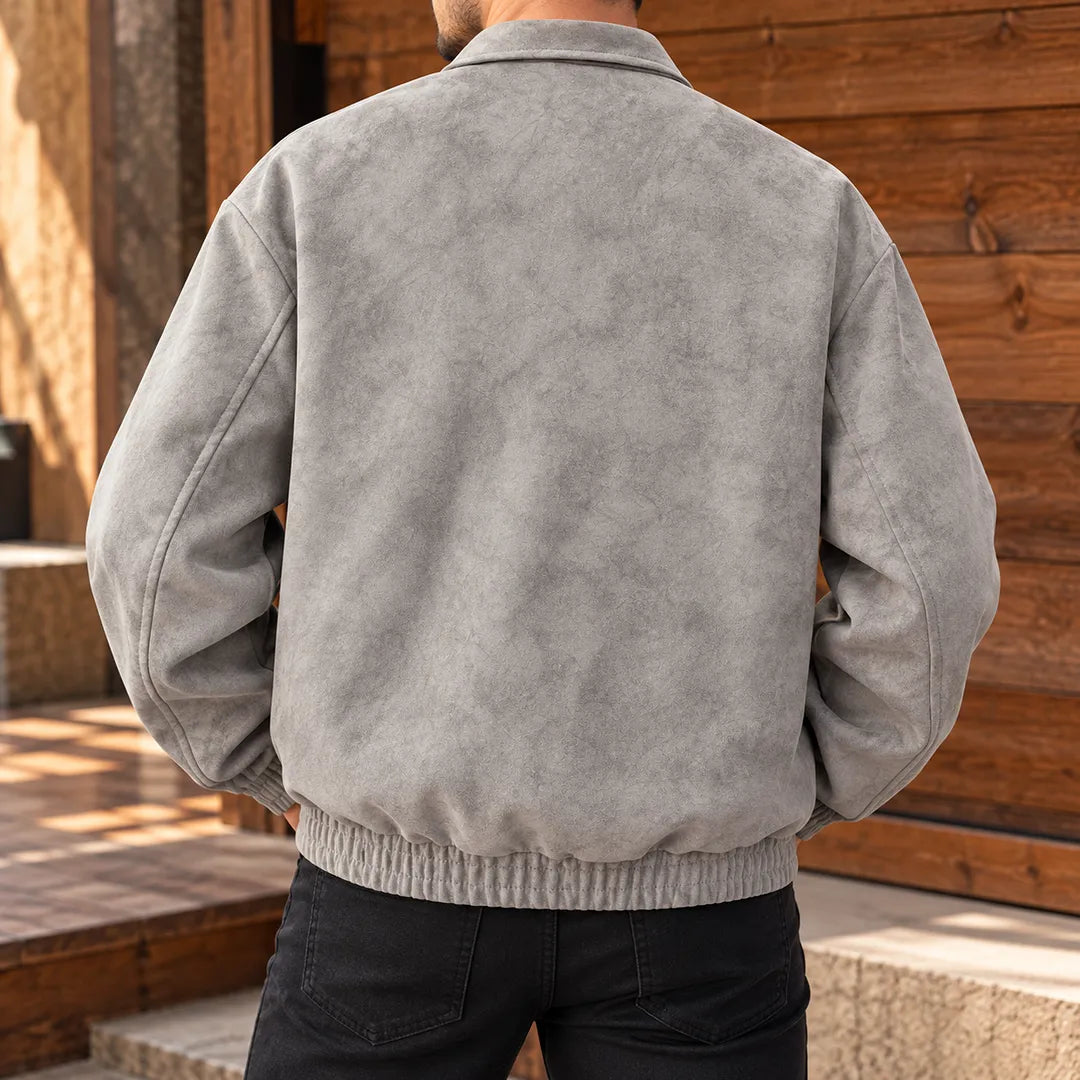 Collared Bomber Jacket