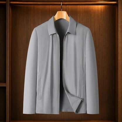 Collared Zip Shirt Jacket
