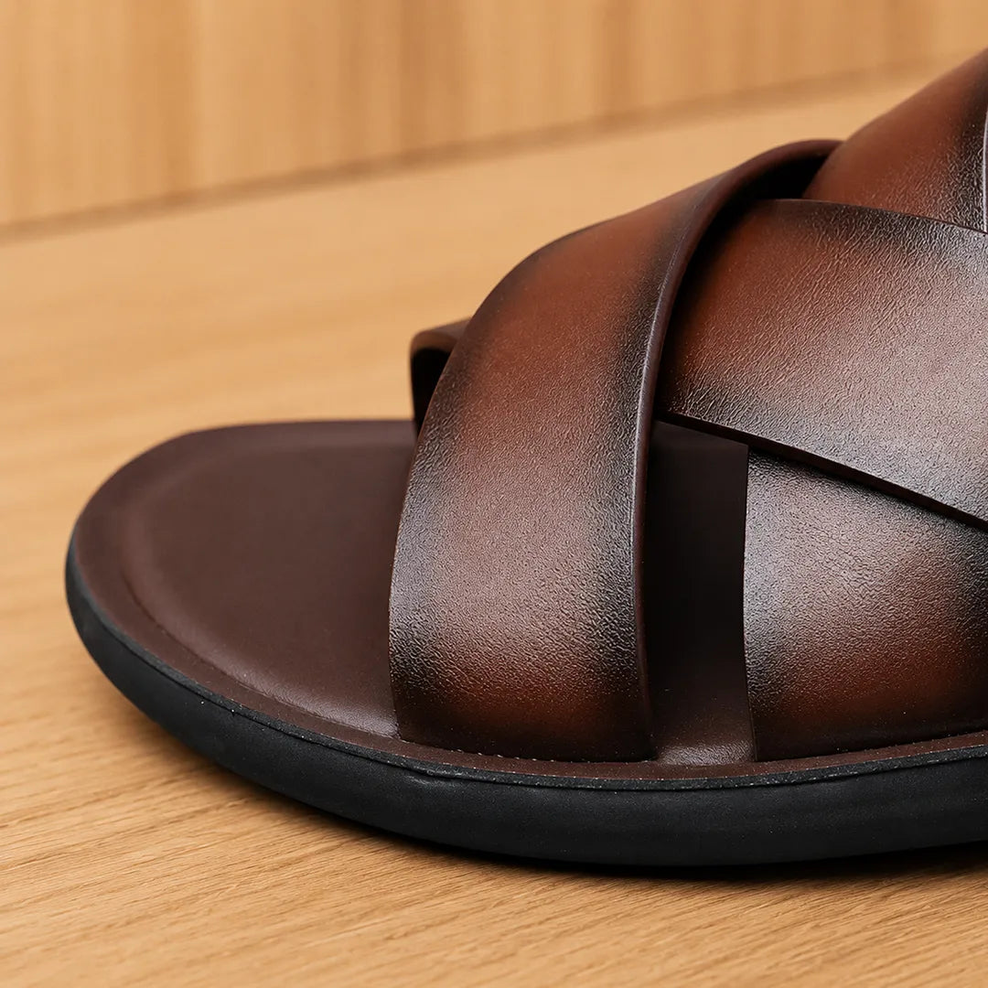 Comfort Cross-Strap Sandals