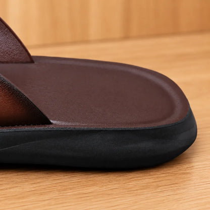 Comfort Cross-Strap Sandals
