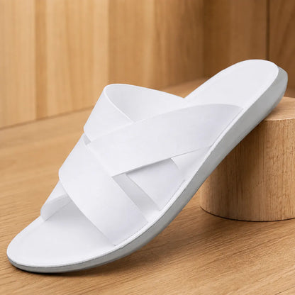 Comfort Cross-Strap Sandals