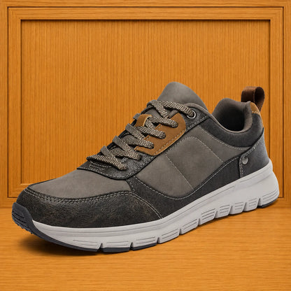 Comfort Leather Lace-Up Sneakers