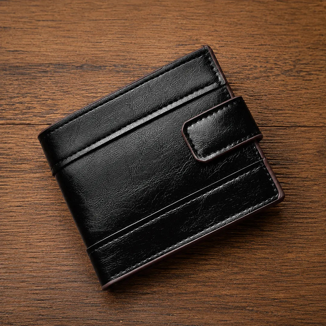 Compact Leather Wallet