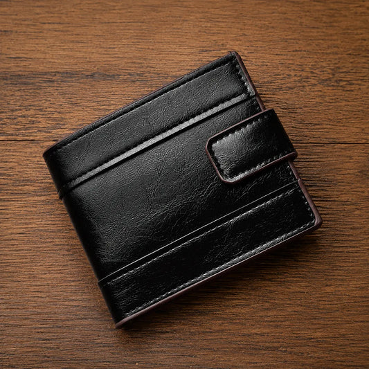 Compact Leather Wallet