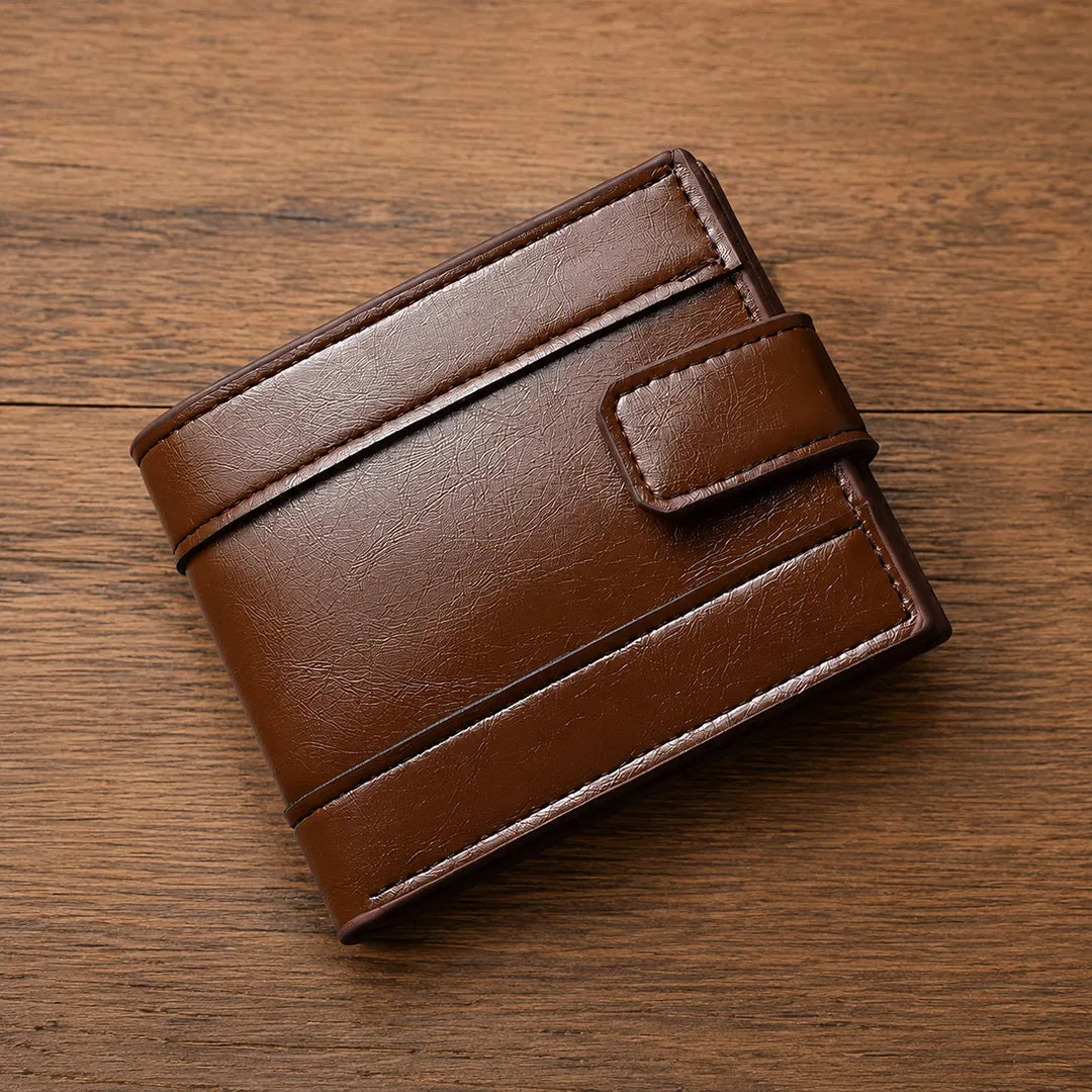 Compact Leather Wallet