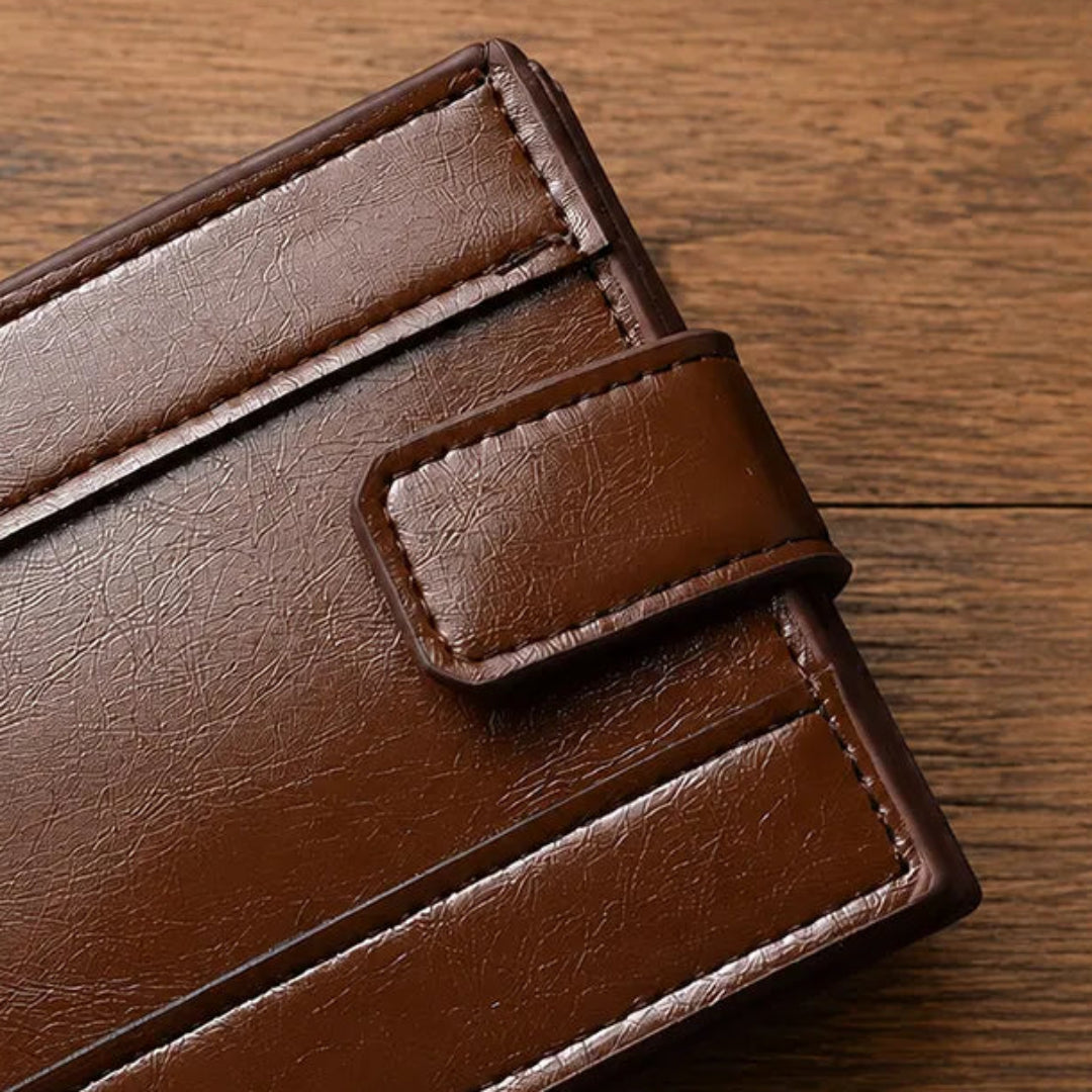 Compact Leather Wallet
