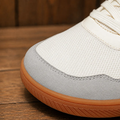 Contrast Panel Casual Sneakers