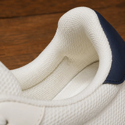 Contrast Panel Casual Sneakers