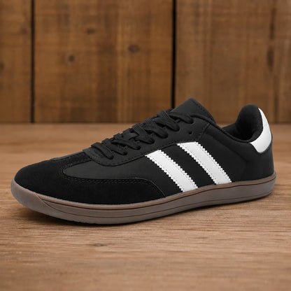 Contrast Panel Low-Top Sneakers
