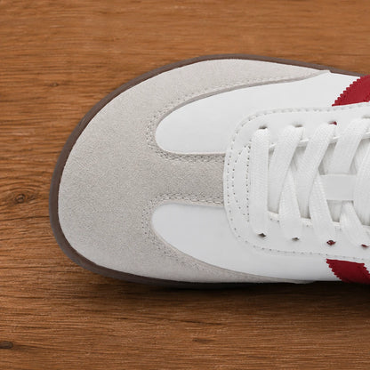 Contrast Panel Low-Top Sneakers